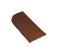 Das Brillenetui: Leder - Cognac