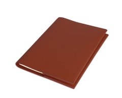 Das Notizbuch: Leder - Terrakotta - A5