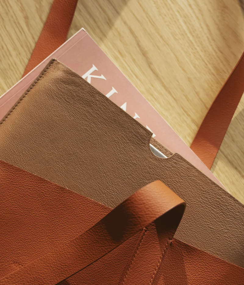 Die Laptop-Hülle: Überschüssiges Leder - Grau - Onesize (13") 