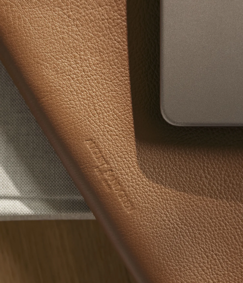 Die Laptop-Hülle: Überschüssiges Leder - Grau - Onesize (13") 