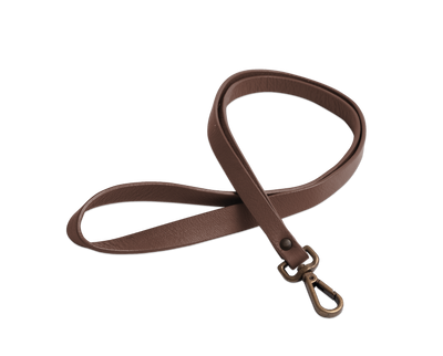Das Band mit Haken: Leder - Cognac - Einheitsgröße