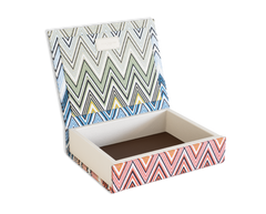 Die Buchbox: Missoni-Stoff, Birmingham - Limitierte Auflage - Medium