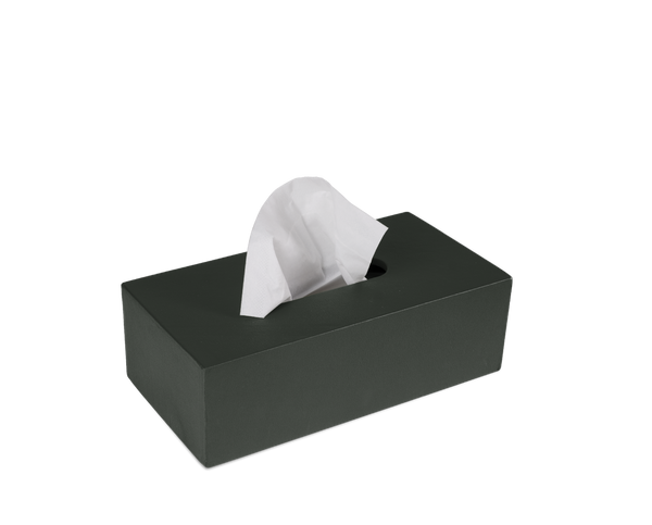 Das Kleenex-Halter: Leder - Wald - Einheitsgröße
