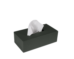 Das Kleenex-Halter: Leder - Wald - Einheitsgröße
