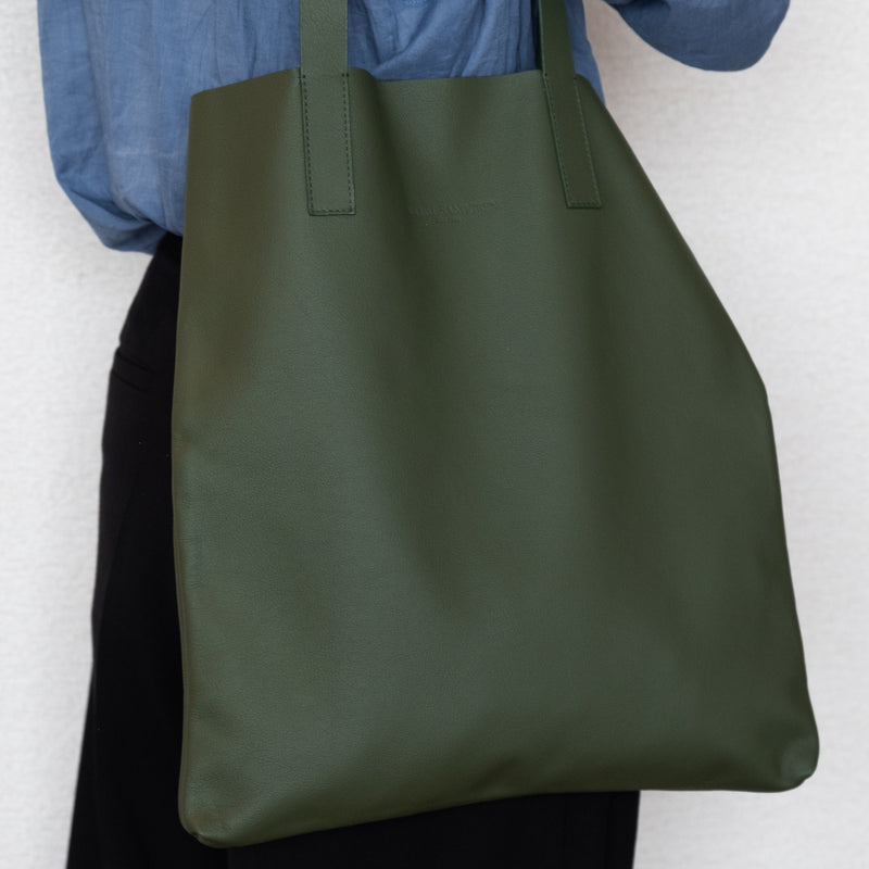 Die Tote: Leder - Mandarine - Klein