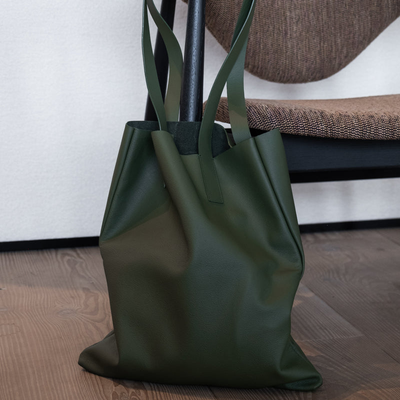 Die Tote: Leder - Mandarine - Klein