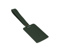 Der Gepäckanhänger: Leder - Wald - Einheitsgröße