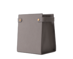 Der Magazinhalter: Überschüssiges Leder - Grau - Einheitsgröße