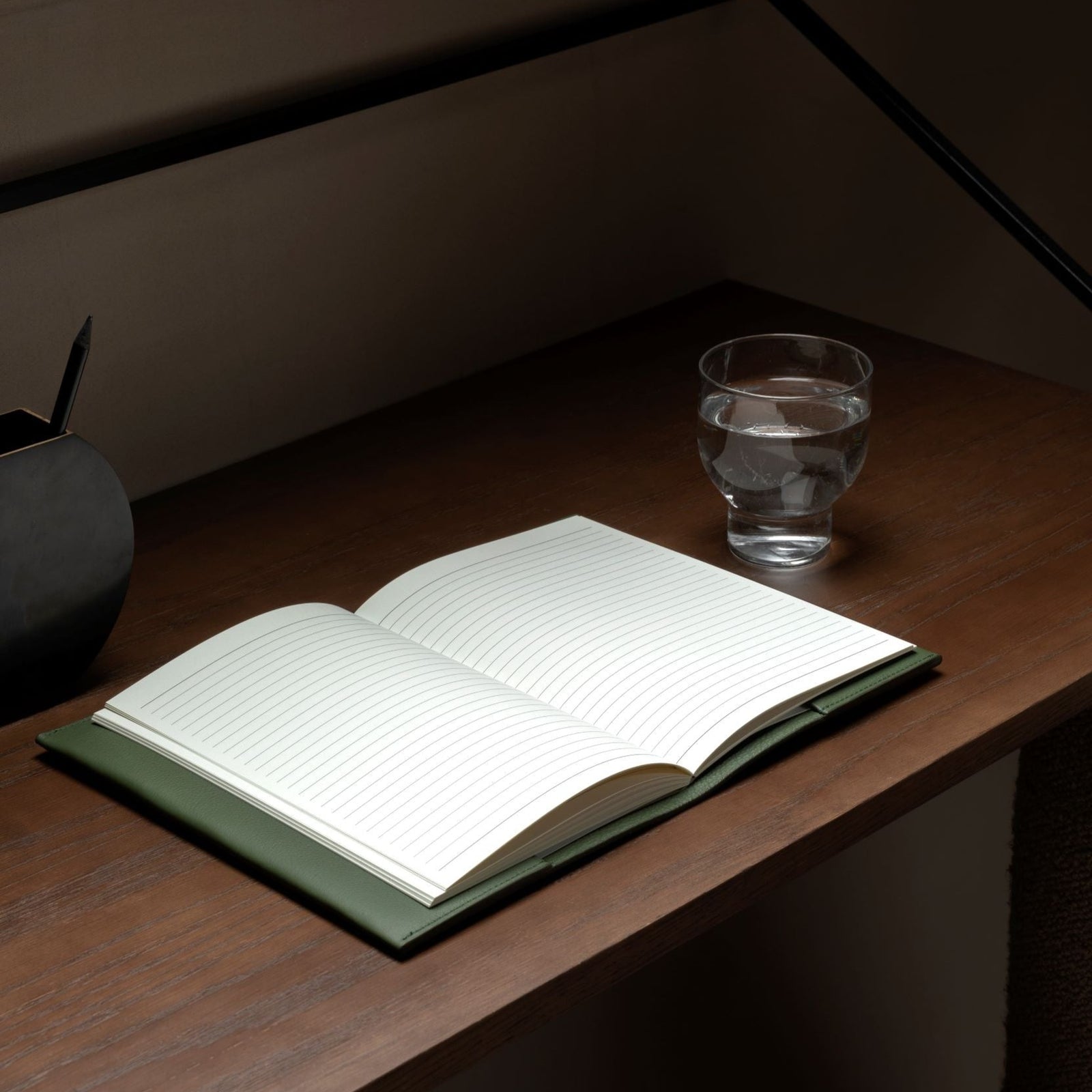 Das Notizbuch: Leder - Kaktus - A5