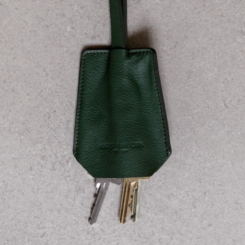 Der Schlüsselring: Leder - Kaktus - Langer Riemen (45 cm)